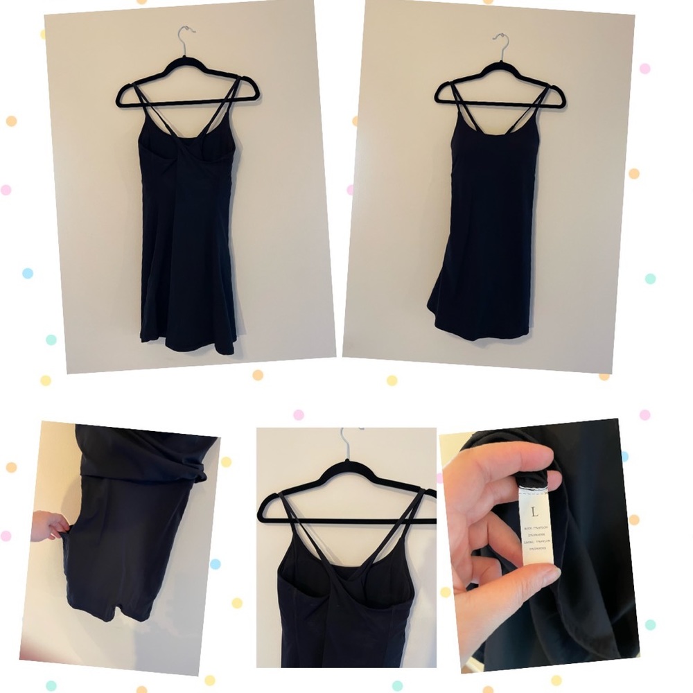 NWOT - HALARA Black activity dress